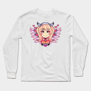 Pink Mercy Gay Pride Long Sleeve T-Shirt